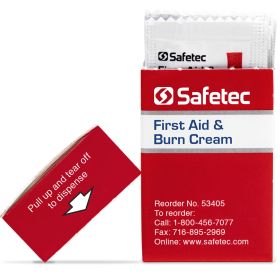 First Aid & Burn Cream .9Gm. Pouch, 25 Per Box