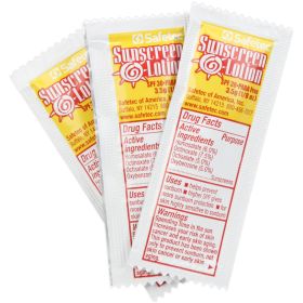 Sunscreen, 3.5 G. (.123 Oz.) Pouch, 1 Each