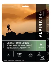 Mexican Style Veggie Bowl - Cook In The Pouch