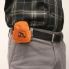 Cpr Orange Beltloop Keychain Backpack With Faceshield, Gloves, And Cleansing Wipes