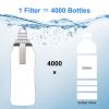 Hygienisafe® Collapsible Water Filter Bottle – 600 Ml