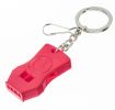 2-Piece Plastic Raptor Whistle With Key Chain & Zipper Ring (115 Db)