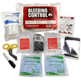 Personal Bleeding Control Kit In Vacuum Bag - Stop The Bleed Kit