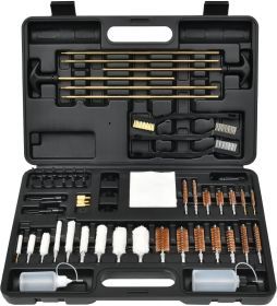 Gun Cleaning Kit Universal for Guns, Gun Brushes for Pistol, Handgun, Shotgun, Elite Brass Rods and Wire Rope, Hunting Gear Gun Accessories for M
