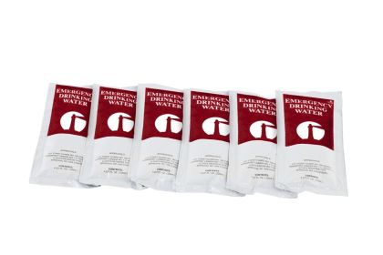 Six Pack Of Water Pouches